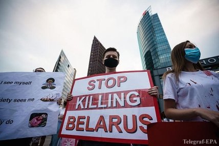 Протесты в Беларуси