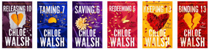 Захопити 13 сколько книг Хлои Уолш в серии