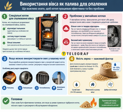 Чи можна опалювати будинок вівсом