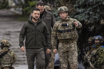 Владимир Зеленский и Александр Сырский