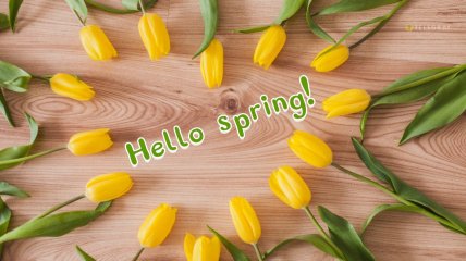 Перший день весни 1 березня, картинки, листівки.