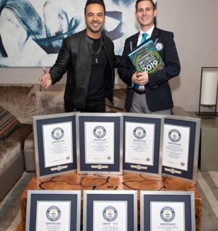 Пісня "Despacito" встановила сім рекордів Гіннеса