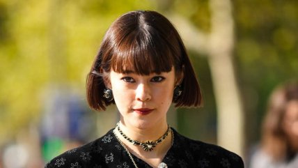 челка на бобе