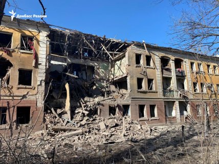 Последствия авиаудара по Славянску 10.03.2026