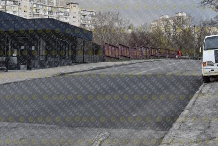 Ремонт дорог на Лукьяновской в Киеве.