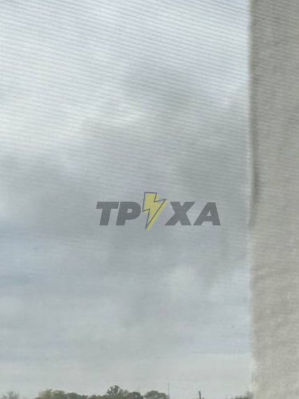 Дим після вибухів у Запоріжжі 6 жовтня