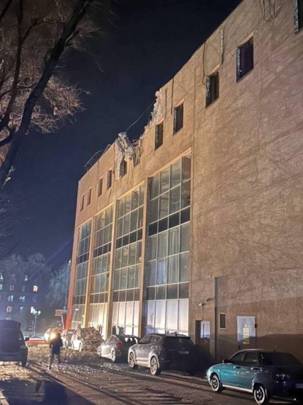 Наслідки удару РФ по Запоріжжю 24 березня 2026