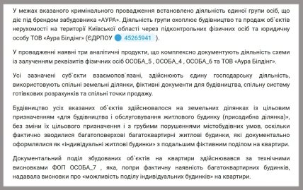 Скриншот судебного решения по делу Aura Building. Источник — YouControl