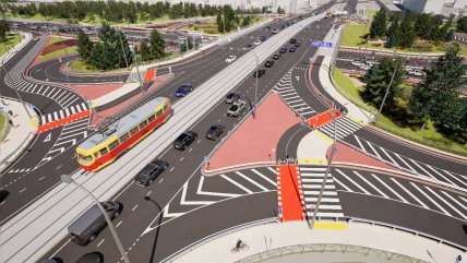 Візуалізація реконструкції шляхопроводу