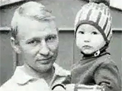 Леонид Кучма с дочкой Леной