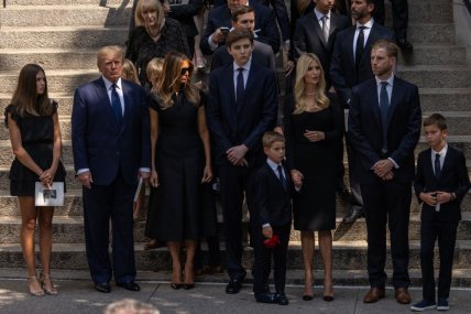 похороны Иваны Трамп