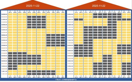 График отключения света в Сумской области 22.11.2025