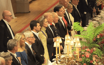 трамп на бенкета кейт миддлтон король чарльз