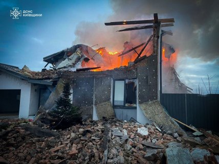 Наслідок влучання в Київській області