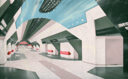 Проект станции Львівська брама в Киеве