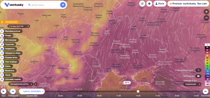 Погода в Украине 30 августа — где будет жара, карта
