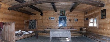 Гражда внутри - дома гуцулов в Карпатах