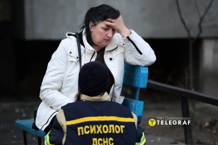 На месте работают психологи ГСЧС /Ян Доброносов, "Телеграф"