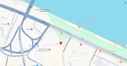 ночной клуб распутин в днепре - карта