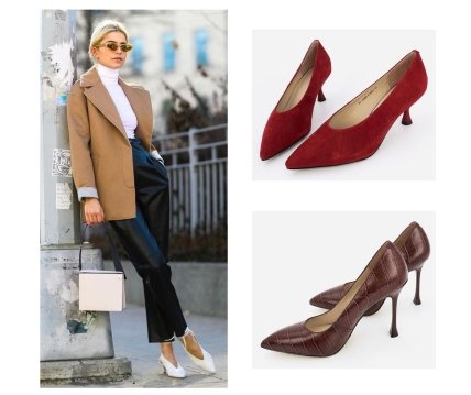 Човники — класичні та в стилі ретро