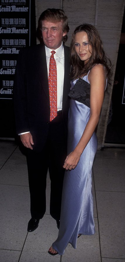 Меланія і Дональд Трамп у 1998 році