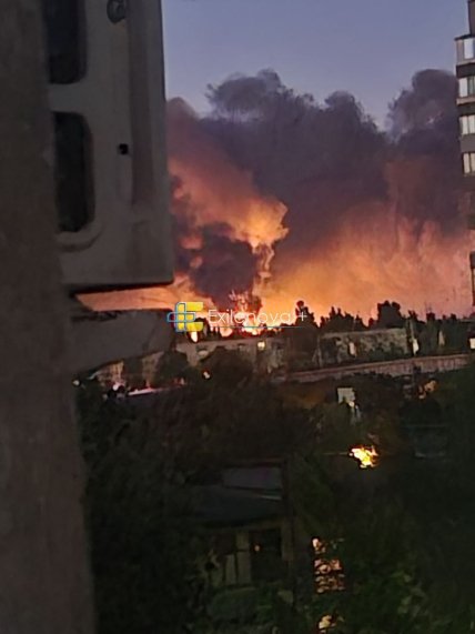 Пожар в Волгограде 31.07