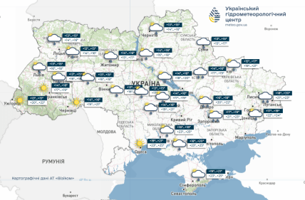 Прогноз погоди на 6 вересня