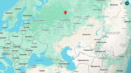 Кытлым, Свердловская область на карте мира