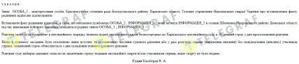 Вирок суду