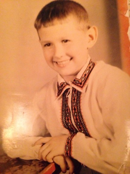 Володимир Гришко у дитинстві
