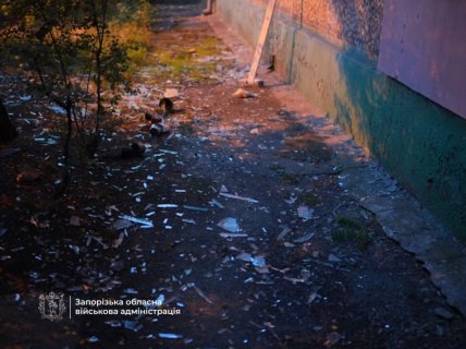 Последствия удара по Запорожью 22 сентября