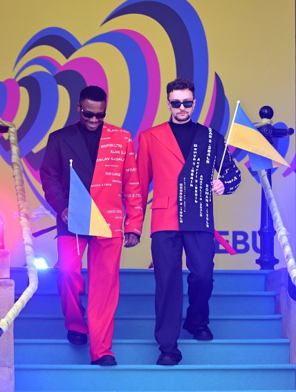 Группа TVORCHI на бирюзовой дорожке Евровидения 2023