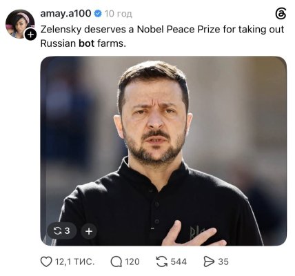 Публикация в Threads