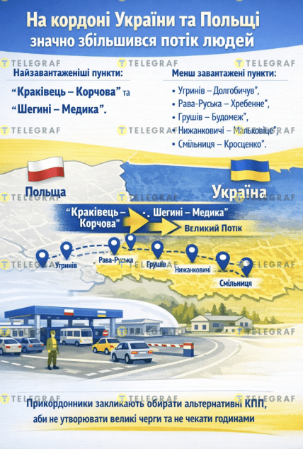 Какая ситуация на границе с Польшей