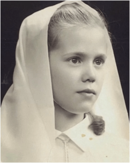 Бріжит Макрон у дитинстві