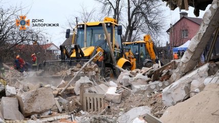 Ліквідація наслідків ракетного удару