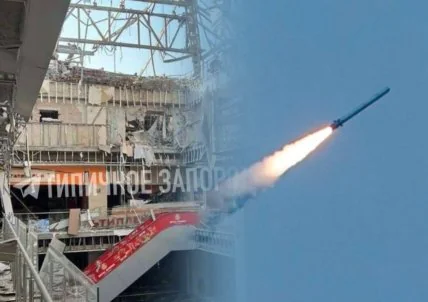 В Запорожье, к сожалению, не обошлось без прилета