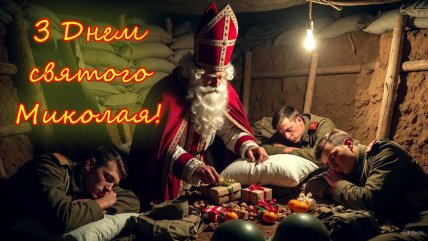 з Днем святого Миколая, листівки, привітання, картинки