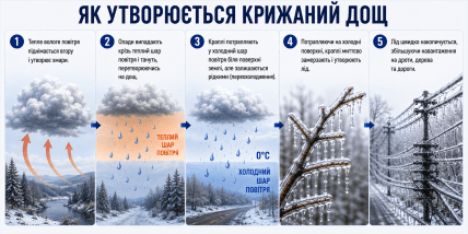 Как образуется ледяной дождь