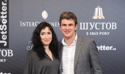 Арсен Мірзоян із першою дружиною Анною