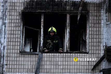 Последствия удара России по Киеву 29.11.2025