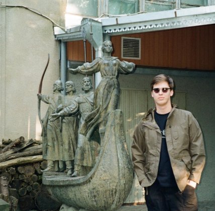 Игорь Лаченков в молодости