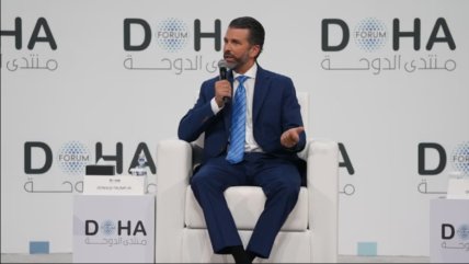 Дональд Трамп-молодший на форумі у Катарі