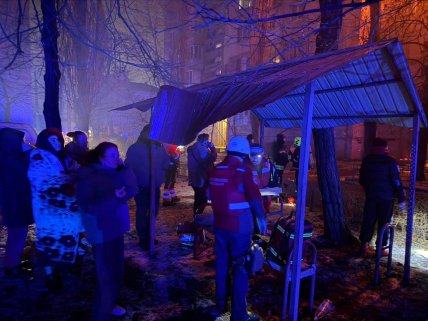 Жителі будинку в Одесі, який атакувала РФ