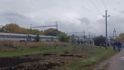 минирование поездов