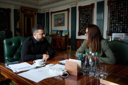Володимир Зеленський та Юлія Свириденко