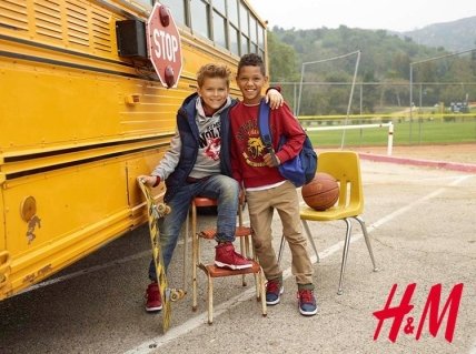 Kids Fashion: осенняя коллекция H&M “Снова в школу 2014” - изображение №4