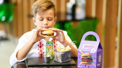 Бургеры в VIVO café на АЗК UPG