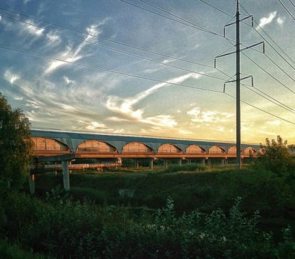 Метромост в Харькове