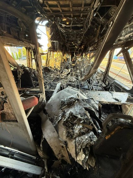 Поезд Киев-Харьков, атаковавший РФ 28 августа